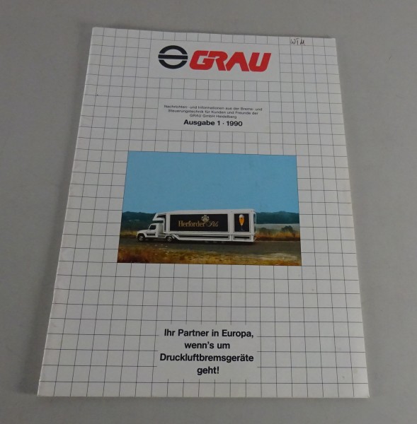 Handbuch Grau LKW Bremsanlagen von 01/1990