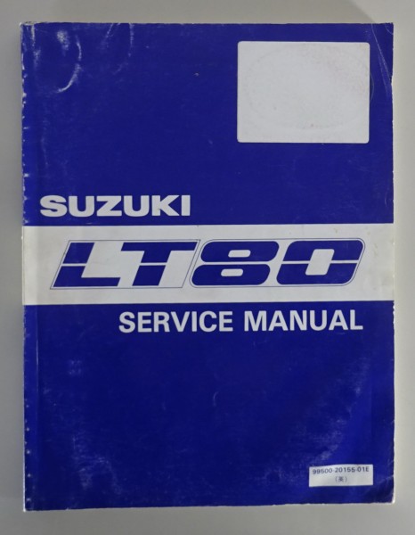 Werkstatthandbuch / Workshop manual Suzuki LT 80 Quad von 06/1992