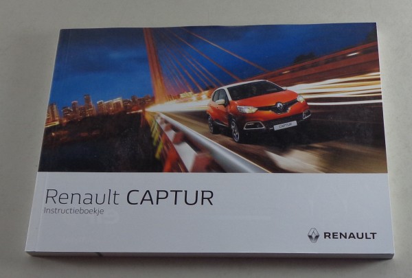 Instructieboekje Renault Captur Stand 04/2016