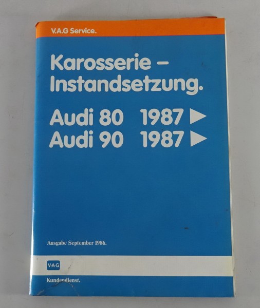 Werkstatthandbuch Karosserie Instandhaltung Audi 80 / 90 B3 ab 1987