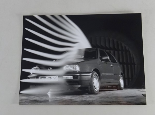 Pressefoto VW Golf 3 / III - Aerodynamik von 08/1991