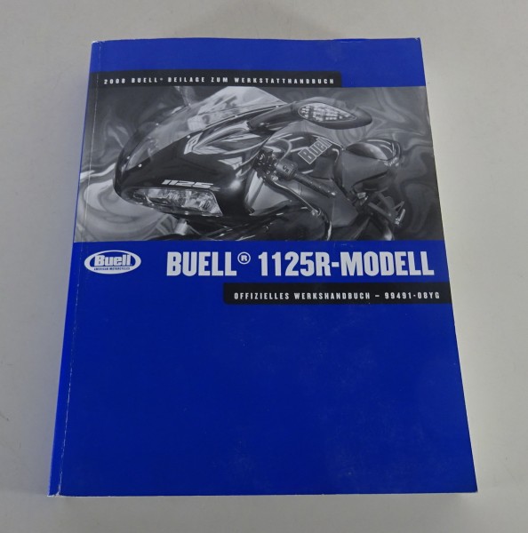 Werkstatthandbuch / Reparaturhandbuch Buell 1125R Modell Stand 09/2008