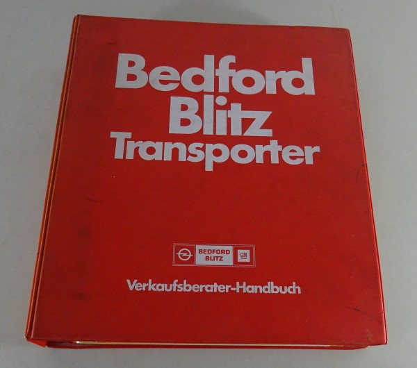 Verkaufshandbuch Opel / Bedford Blitz Kasten - Kombi - Pritschenwagen Stand 1979