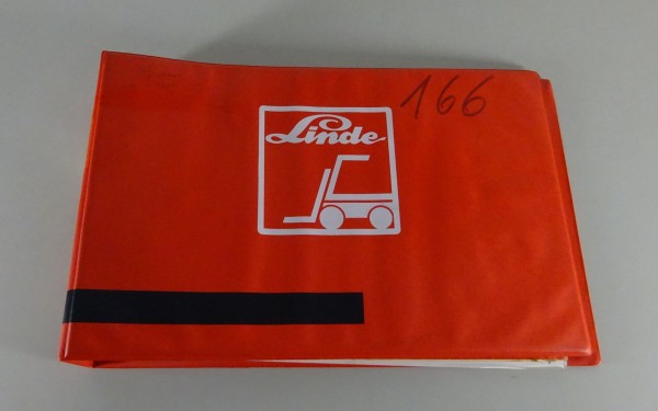 Betriebsanleitung / Handbuch Linde Elektro-Hubwagen T 16 / L 10 / L 12 von 1989