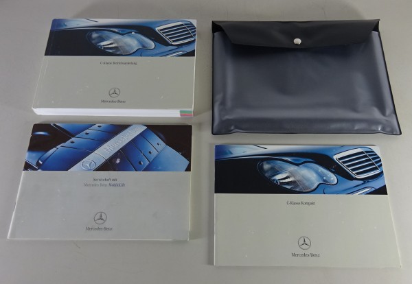 Bordmappe + Betriebsanleitung Mercedes C-Klasse W203 C180 200 240 Stand 11/2002