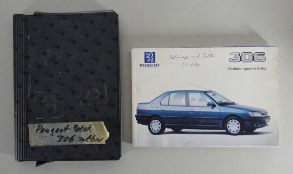 Bordmappe + Betriebsanleitung Peugeot 306 Stand 06/1996