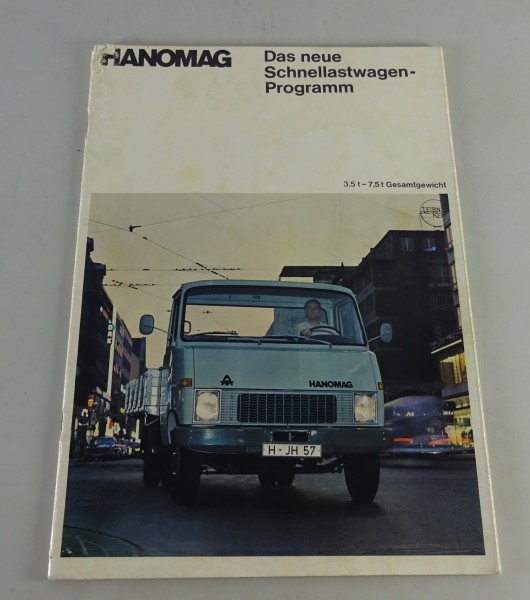 Prospekt Hanomag F45 / F55 / F65 / F66 / F75 / F76 | 65 PS - 100 PS