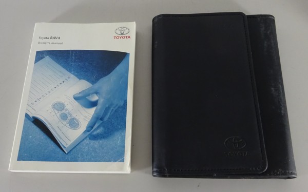 Owner's Manual / Handbook & Wallet Toyota RAV4 from 08/2007