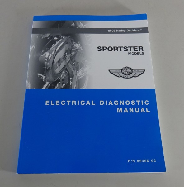 Diagnostic manual Harley Davidson Sportster Models 2003 from 06/2002