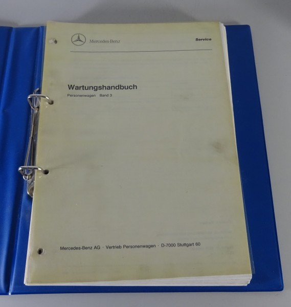 Werkstatthandbuch / Wartungshandbuch Mercedes W124, R129, W140, R170, W202, W210