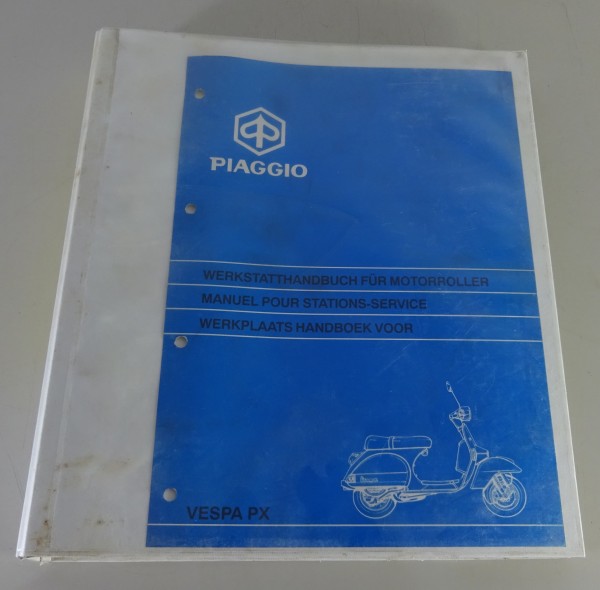 Werkstatthandbuch / Werkplaats Handboek Piaggio Roller Vespa PX 125 / 150 / 200