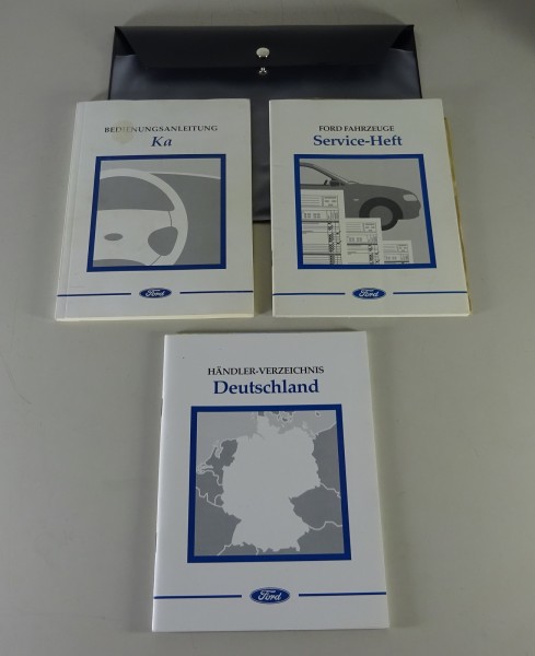 Bordmappe + Betriebsanleitung / Handbuch Ford Ka Typ RBT Stand 03/1997