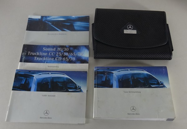 Bordmappe + Betriebsanleitung / Handbuch Mercedes Vaneo Typ 414 von 09/2003