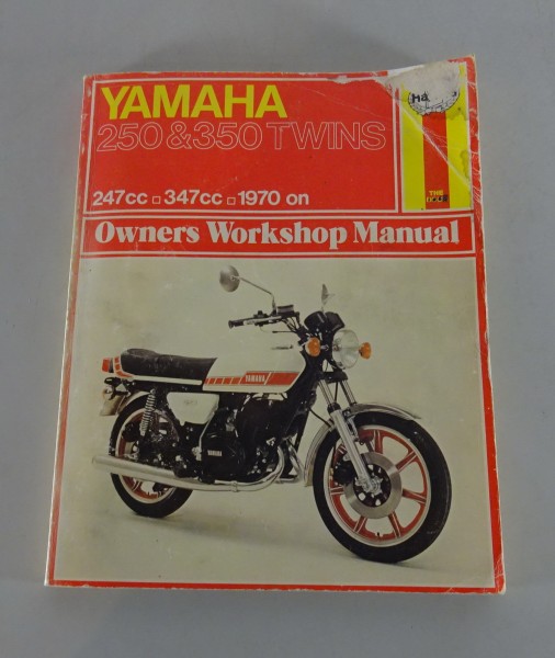Haynes Reparaturanleitung Yamaha 250 / 350 Twins auf Englisch