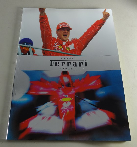 Prospekt / Zeitschrift Ferrari Magazin Nr. 2/2003