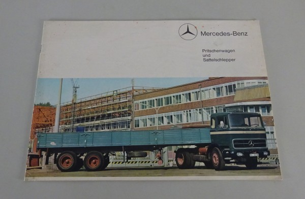 Prospekt Mercedes-Benz L 319 / Mittel + Schwere Kurzhauber & Frontlenker '8/1963