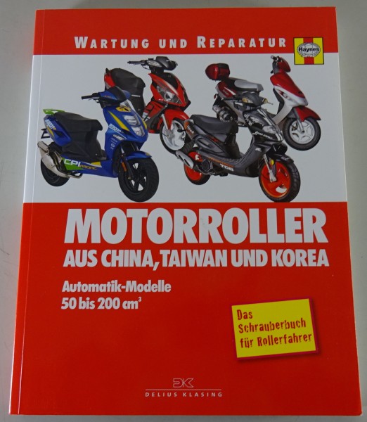 Reparaturanleitung Wartung + Reparatur Motorroller China Taiwan Korea Gebraucht