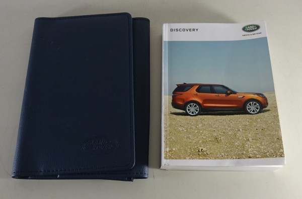 Bordmappe mit Betriebsanleitung Land Rover Discovery 5 Stand 2019 Deutsch