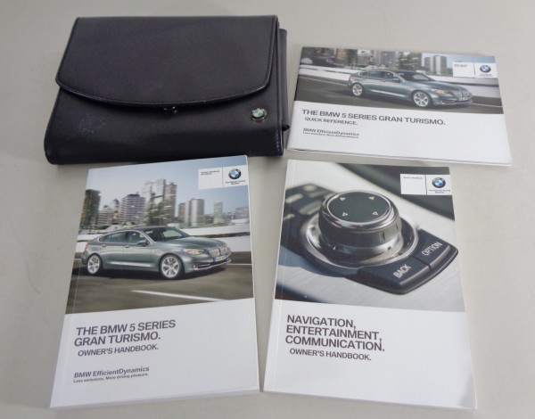 Owner's Manual + Wallet BMW 5-Series Gran Turismo F07 535i-535d + xDrive fr.2012