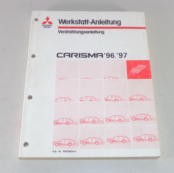 Werkstatthandbuch Mitsubishi Carisma Elektrik Schaltpläne Baujahr 96/97