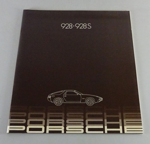Prospekt Porsche 928 / 928 S Modelljahr 1983