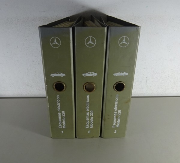 Manual de taller eléctrico / esquemas eléctricos Mercedes Clase S W220 de 1998