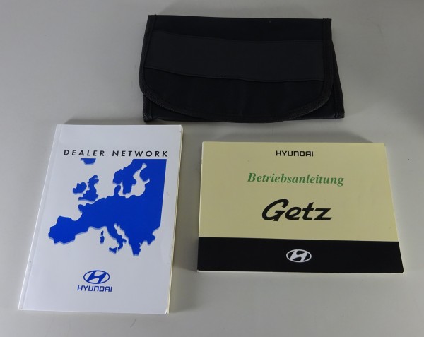 Bordmappe + Betriebsanleitung / Handbuch Hyundai Getz Typ TB Stand 02/2005