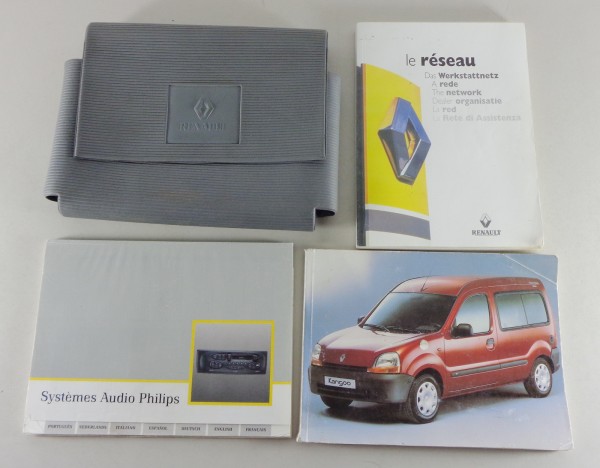 Portefeuille + Handleiding Renault Kangoo von 1997