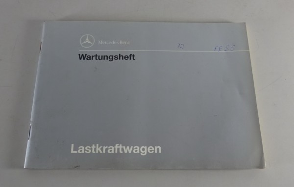 Scheckheft / Wartungsheft blanko Mercedes Benz LKW LK / MK / SK 709 - 4850