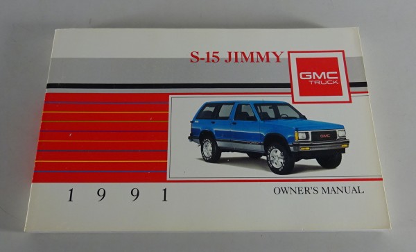 Owner´s Manual / Handbook GMC S-15 Jimmy Stand 1991