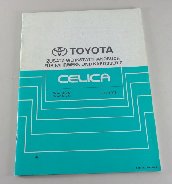 Werkstatthandbuch Toyota Celica AT 200 / ST 202 / ST 204 / ST 205 von 06/1996
