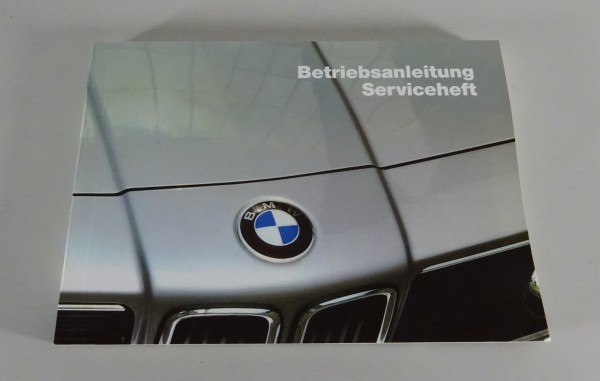 Betriebsanleitung / Serviceheft BMW 6er E24 628/635 CSi + M635 CSi Stand 07/1984