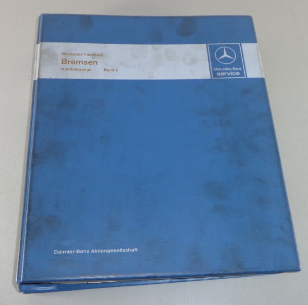 Werkstatthandbuch Mercedes LKW Bremsen 608 / 709 / 808 etc. Werk Wörth von 1975