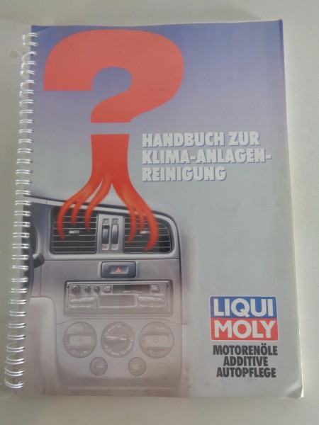 Handbuch zur Klimaanlagen Reinigung von Liqui Moly für Audi, BMW, Mercedes, etc.