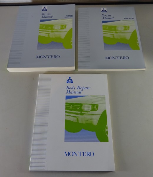 Workshop Manual / Service Manual Mitsubishi Pajero / Montero V20 from 1992