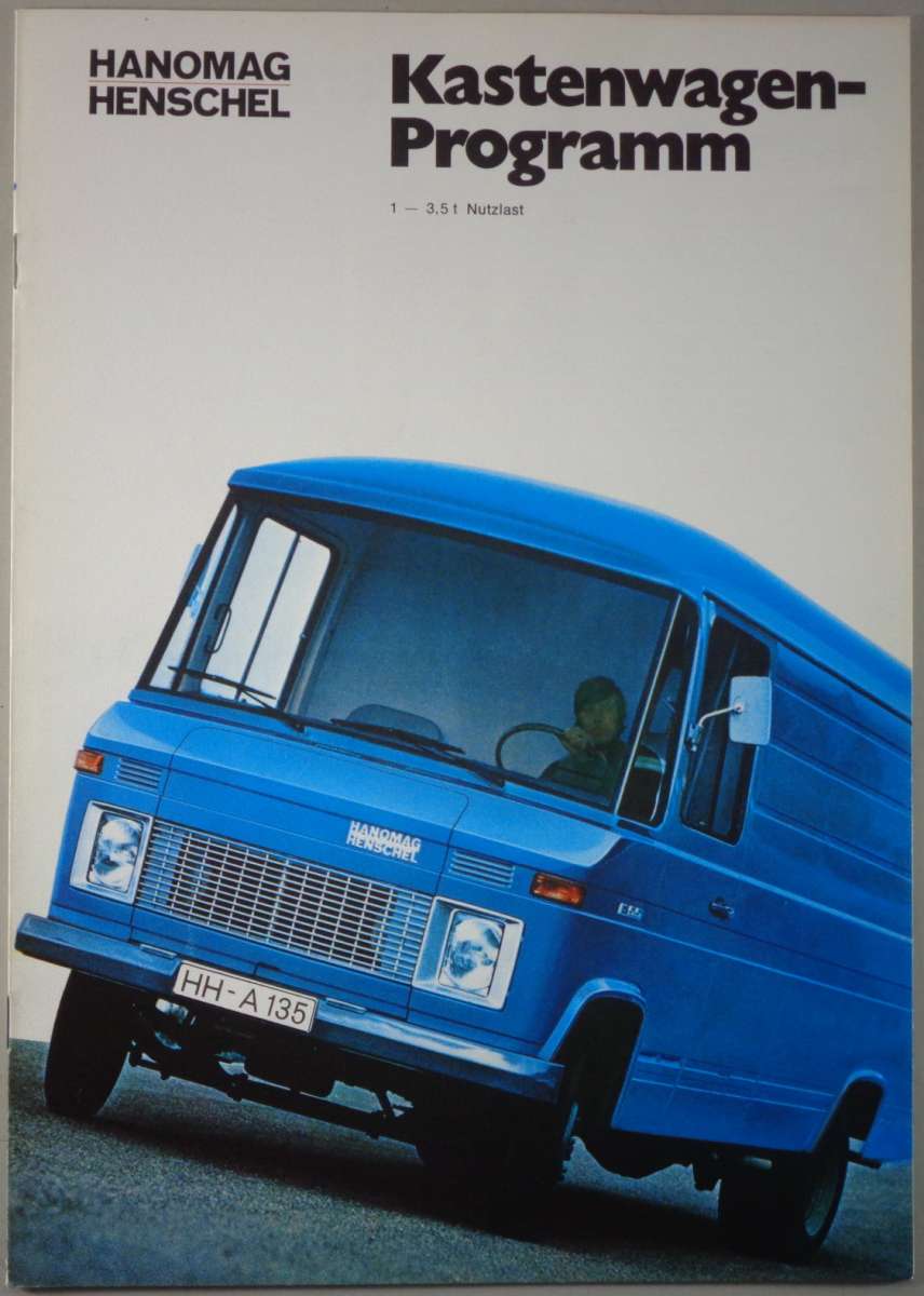 Prospectus / Brochure Hanomag Henschel Campingwagen - Avril 1970 - Très Bon état