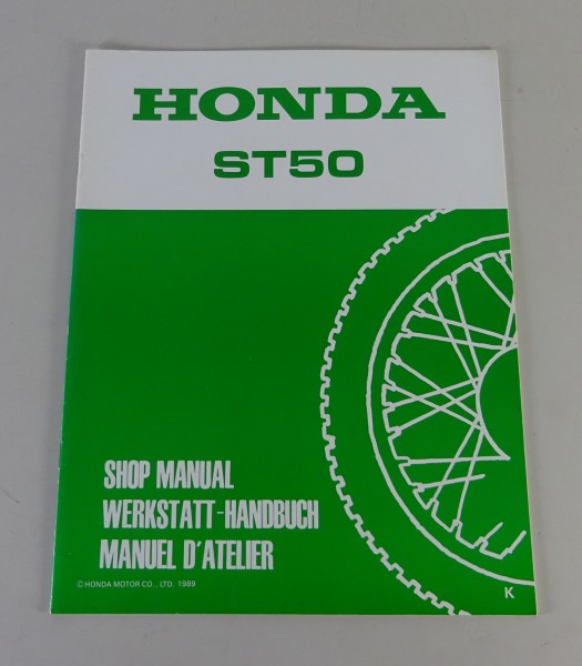 Werkstatthandbuch Ergänzung Honda DAX ST 50 Stand 1989