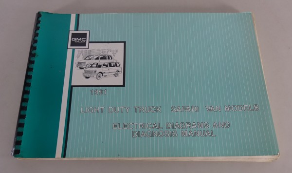 Electrical Diagrams / Diagnosis Manual GMC Safari / Astro Van Stand 1991