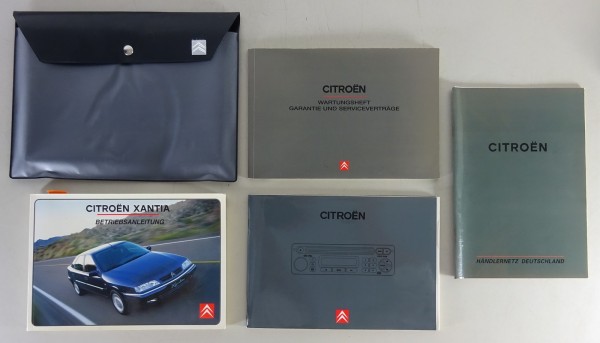 Bordmappe + Betriebsanleitung / Handbuch Citroen Xantia Stand 05/2000