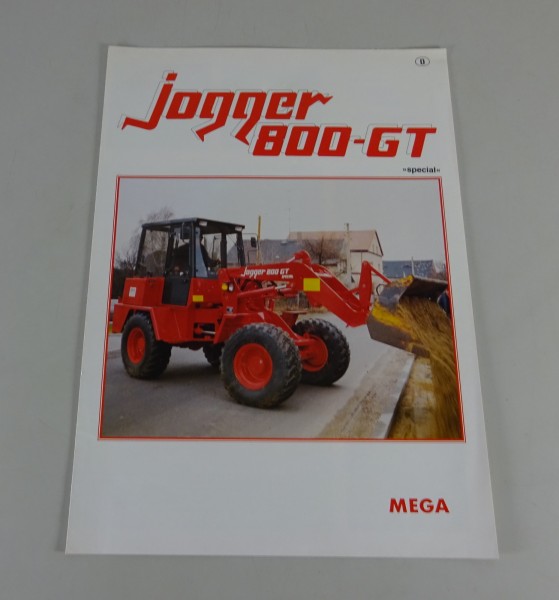 Prospekt / Broschüre Jogger Radlader 800-GT