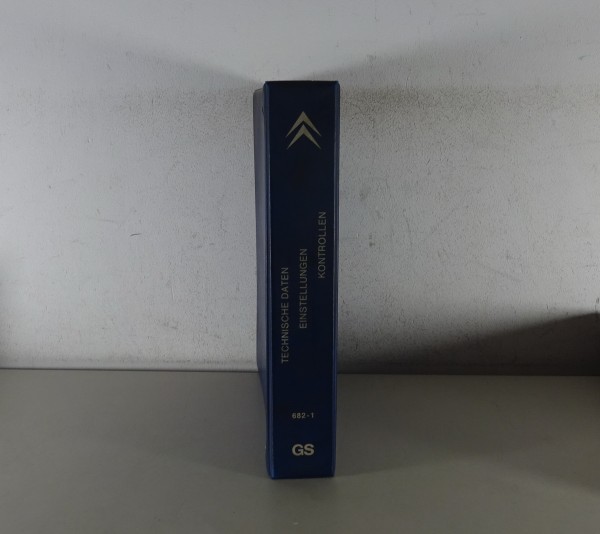 Werkstatthandbuch Citroen GS Technische Daten Einstellungen Kontrollen ab 1970