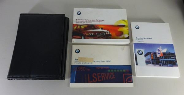 Bordmappe + Betriebsanleitung BMW 3er E46 316 318 323 328i 320i +d Stand 11/1998
