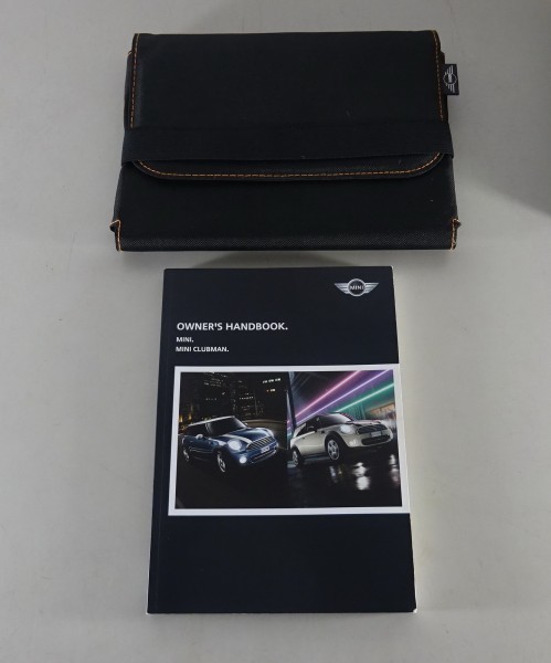 Owner's Manual + Wallet Mini Clubman Typ F54 incl. Cooper / S / D from 2015