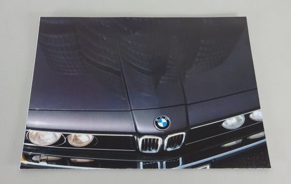 Prospekt / Broschüre BMW E21 3er / E28 5er / E24 6er / E23 7er Stand 01/1982