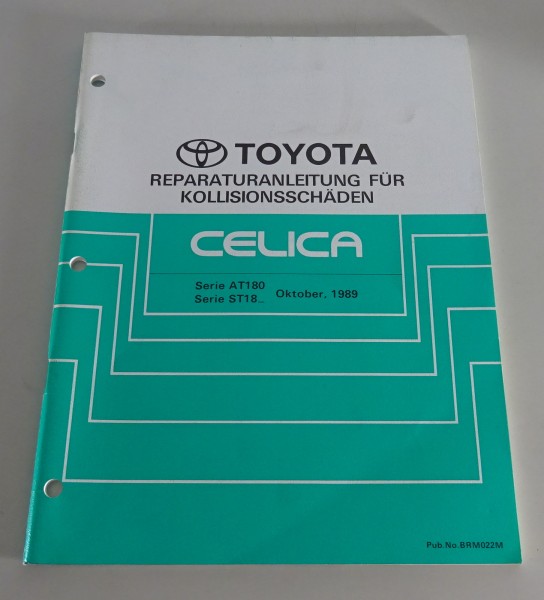 Werkstatthandbuch Unfallinstandsetzung Toyota Celica Karosserie von 10/1989