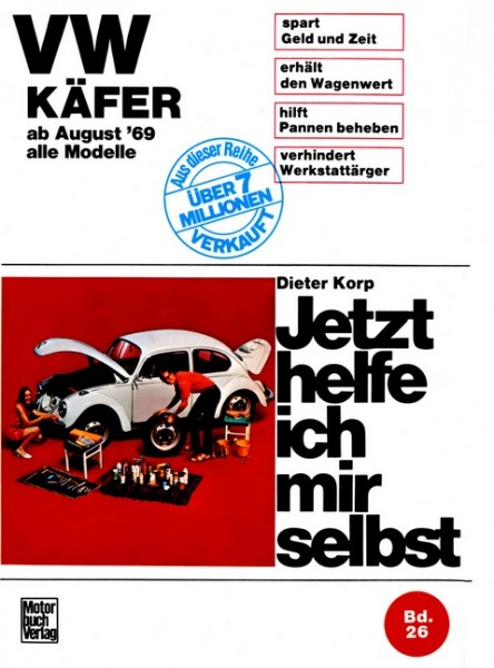 VW K„fer 1200/1300/1500/1302/S/1303/S alle Modelle ab August '69