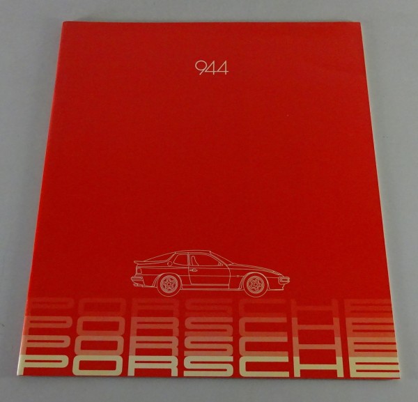 Prospekt / Broschüre Porsche 944 Modelljahr 1982