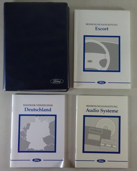Bordmappe + Betriebsanleitung / Handbuch Ford Escort Stand 03/1998