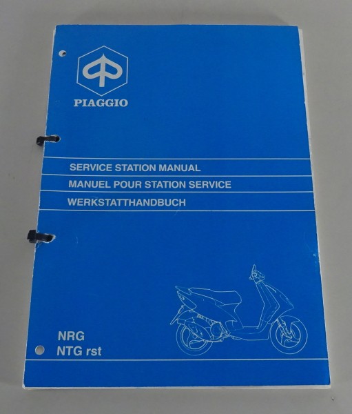 Werkstatthandbuch Piaggio Motorroller NRG / NTG rst 50 ccm Stand 06/1996