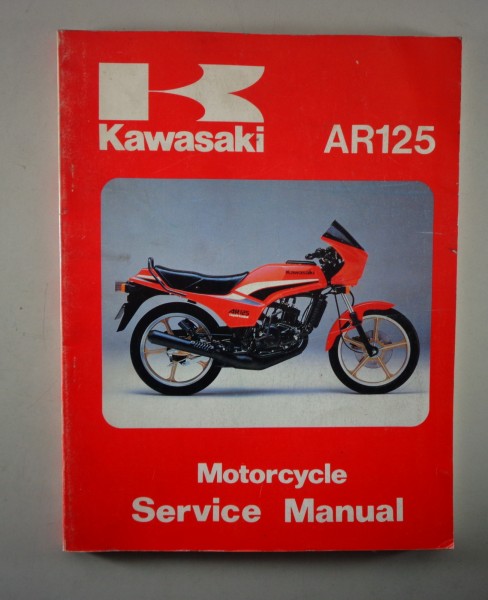 Workshop Manual / Werkstatthandbuch Kawasaki AR 125 from 10/1983